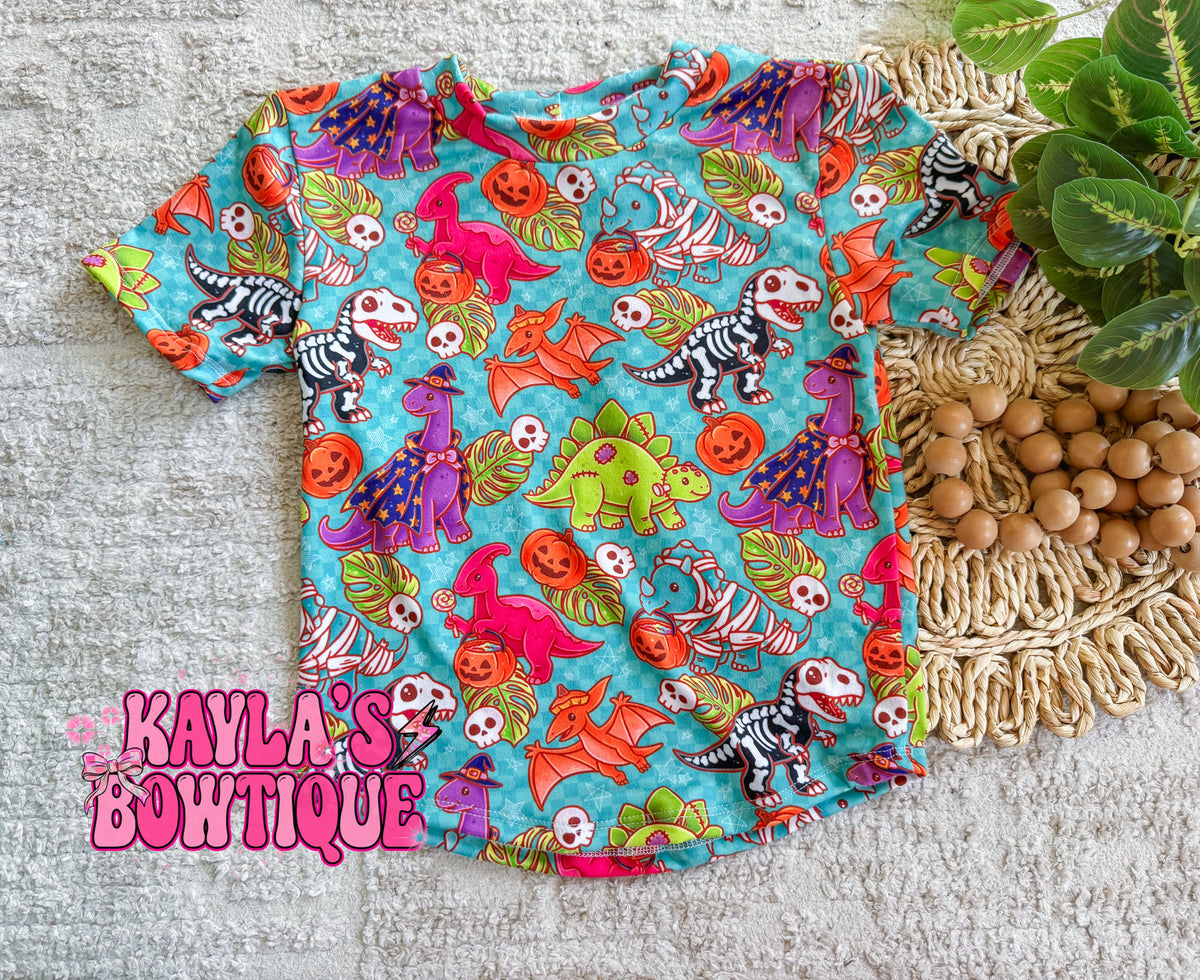 Halloween Dino Carter Tee 4T