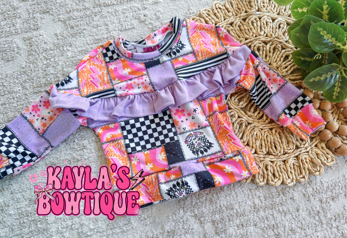 Ruffle Dolman 9/12 months