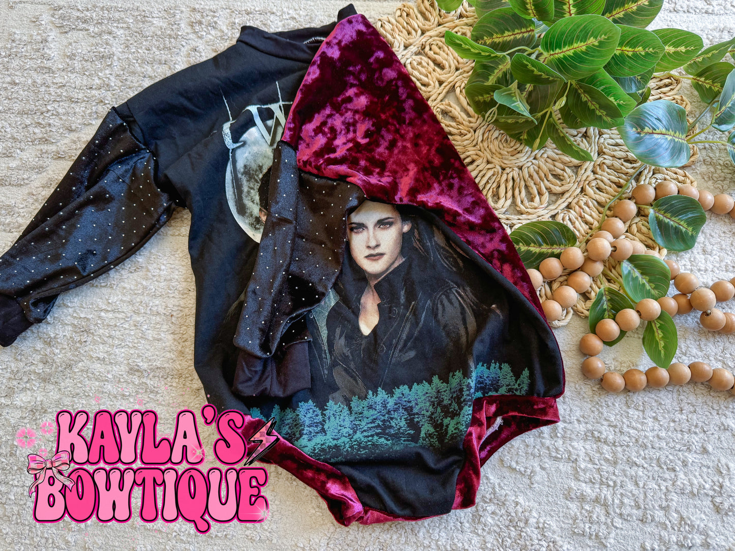 Twilight Upcycle sweater romper 2T