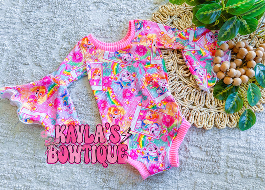 Pups Bell Sleeve Leo 6/9