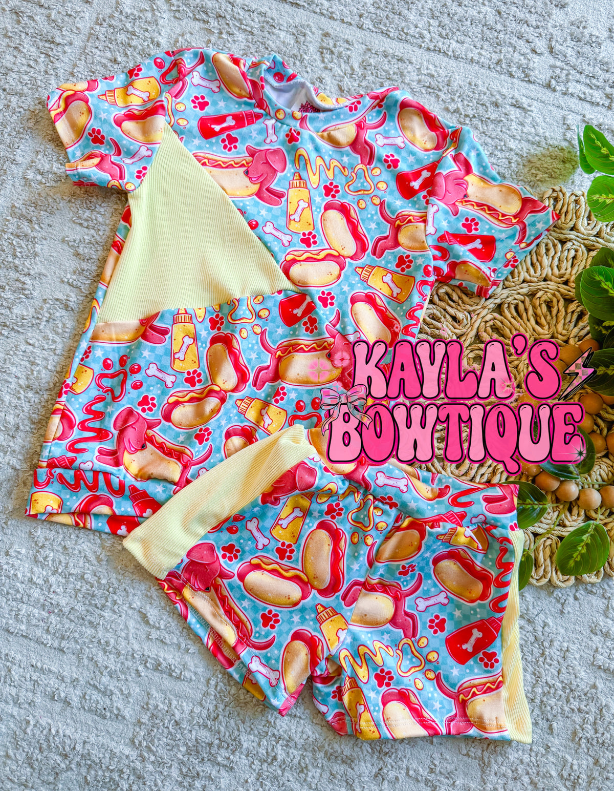 Hot Dog Aiden Set 2T