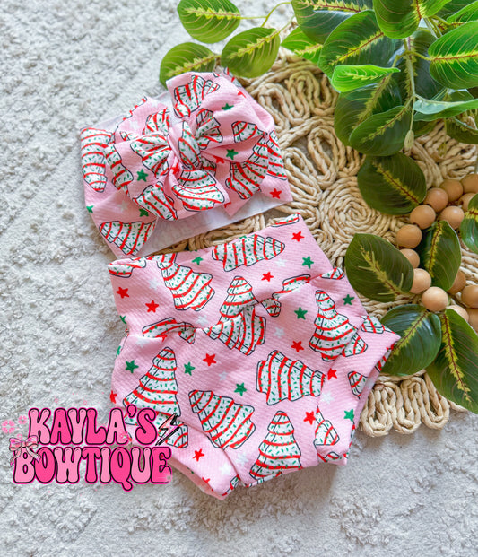 Bummies & bow set 6/9