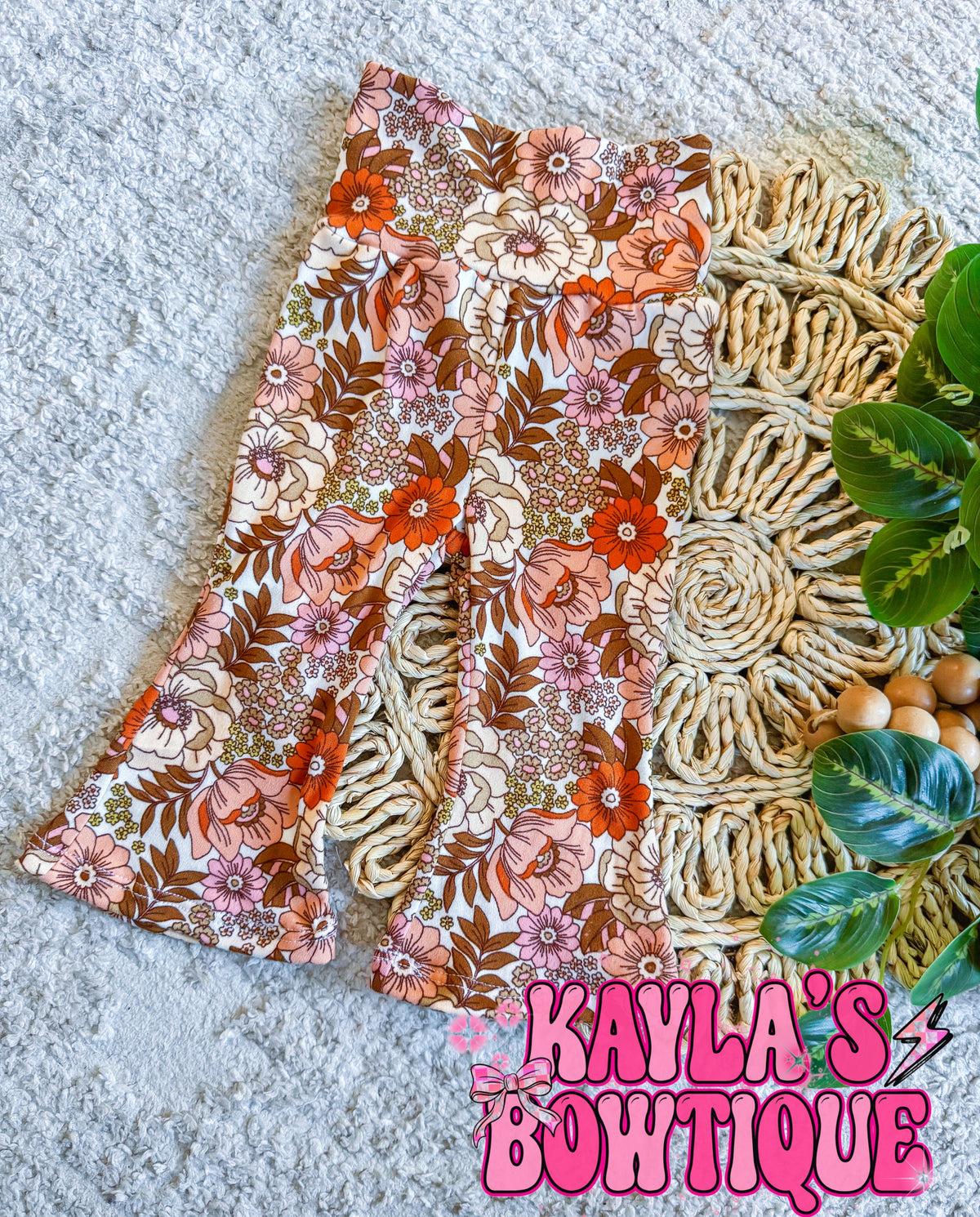 Floral Groovy Flares 0/3