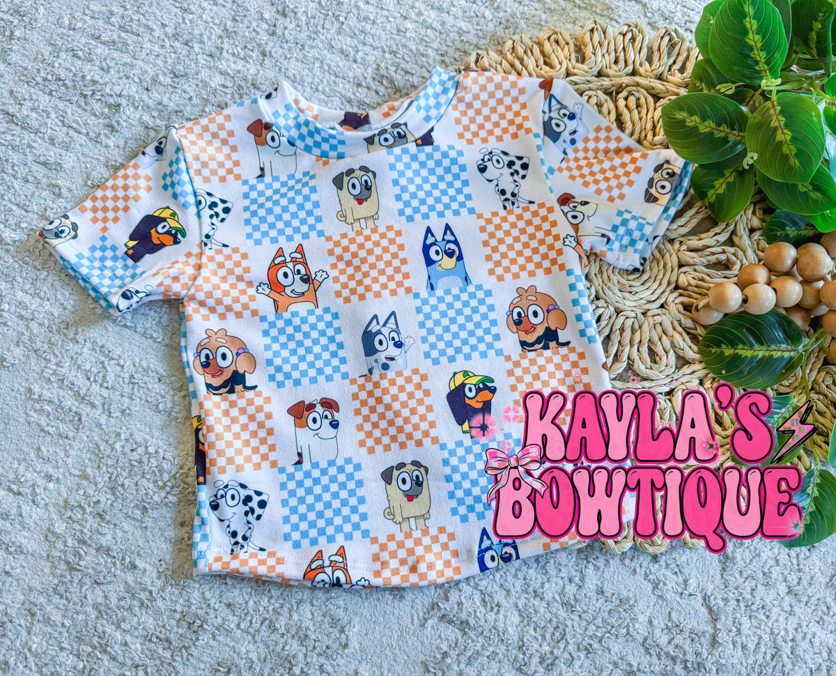Blue Heeler Carter Tee 9/12