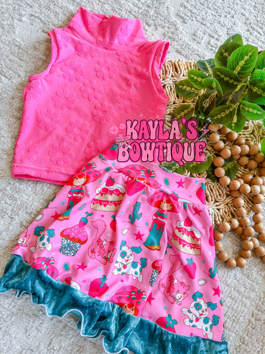 Western Strawberry Set 4T
